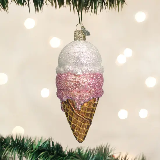 Old World Christmas: Ice Cream Hanging Ornaments, Set of 6 {3}