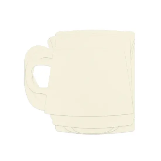 P13 Light Chipboard Album Base 6"X6"-Mix And Match, Coffee Break {2}