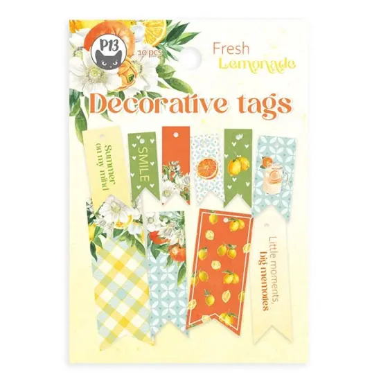 Fresh Lemonade Double-Sided Cardstock Tags 10/Pkg-#02 {1}