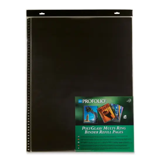 Itoya PolyGlass Refill Page Pack - 18" x 24", Portrait, Pkg of 10 {1}