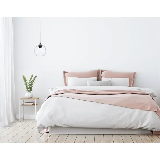 Cashel 6 inch chrome pendant {2}