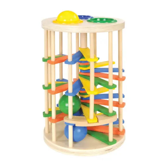 Kaplan Early Learning Company Wooden Spiral Hammer Tower {4}