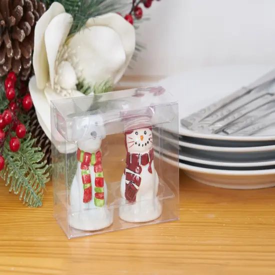 Christmas Dog/Cat Salt & Pepper Shakers Set of 2 {5}
