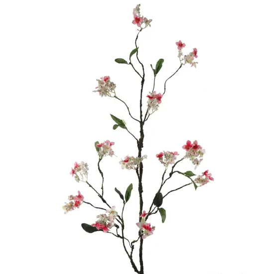 12-Pack Pink Wild Flower Spray with Silk Flowers - Lifelike Floral Stems for Home D&eacute;cor & Arrangements - Floral Home by Artificial Flowers {1}