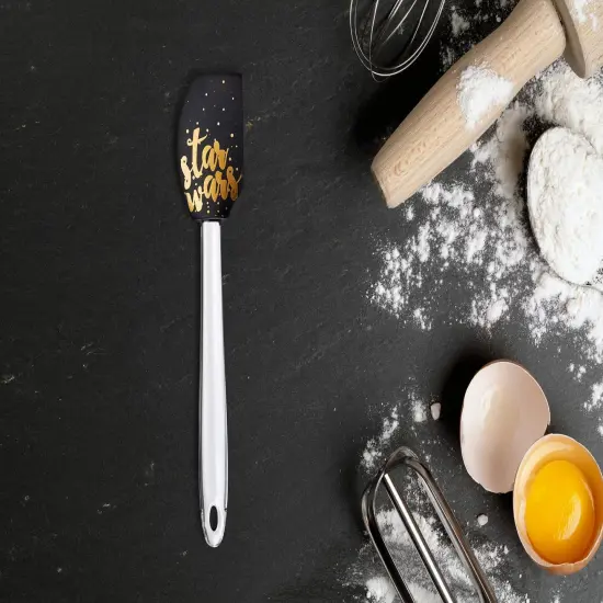Star Wars 11&rdquo; Silicone Spatula - Black/Gold Text &ldquo;Star Wars&rdquo; {6}