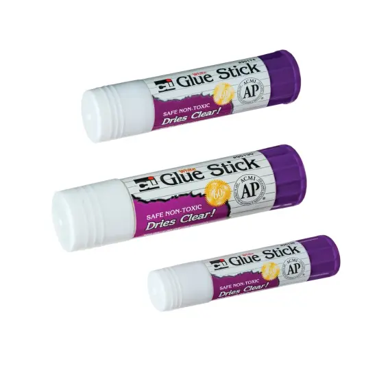 Glue Stick Classpack, .28 oz., White, 30 Per Pack, 2 Packs {2}