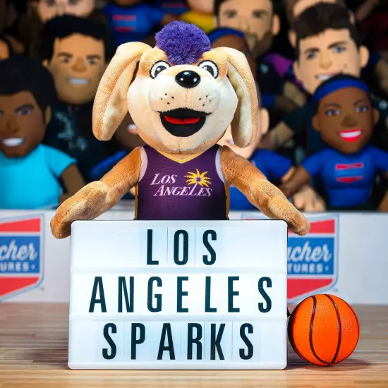 Bleacher Creatures Los Angeles Sparks Sparky 10" Mascot Plush Figure {2}