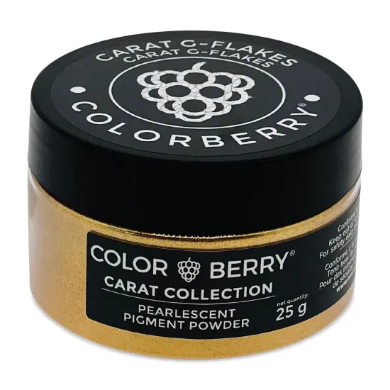 Colorberry Carat Collection Dry Resin Pigment - G-Flakes, 25 g, Jar {1}
