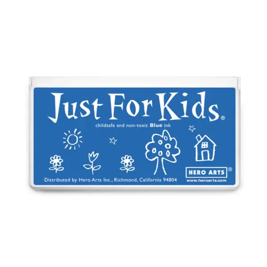 Jumbo Just for Kids Stamp Pad, Blue, Pack of 2 {2}