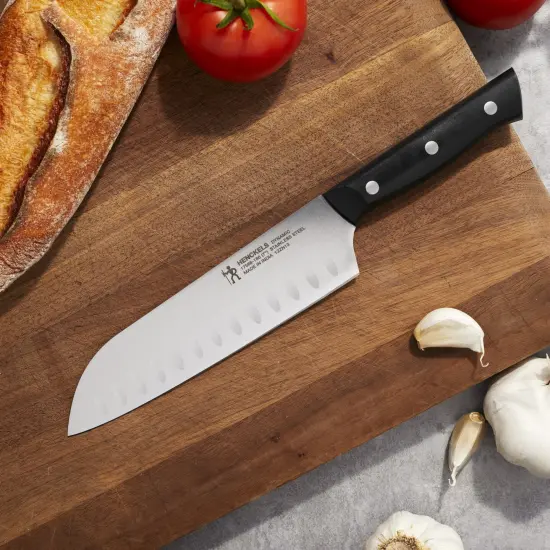 Henckels Dynamic 7-inch Hollow Edge Santoku Knife {3}