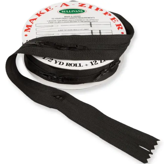 Make-A-Zipper Black {2}