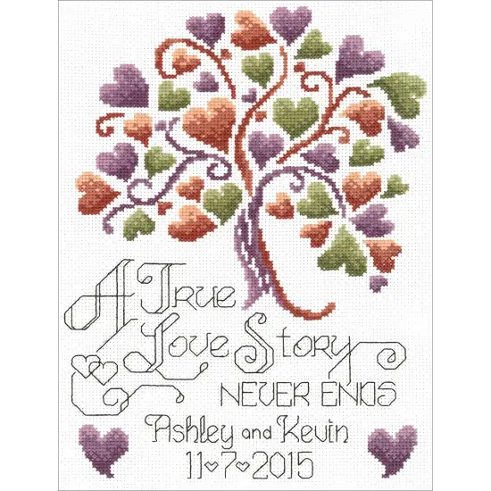 Imaginating Counted Cross Stitch Kit 7.5"X10"-Love Story {2}