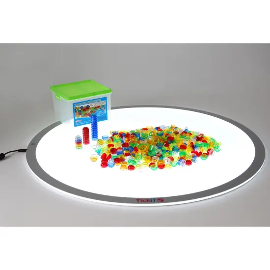 Translucent Stackable Counters - Set of 500 {3}