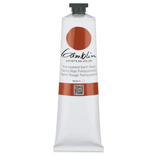 Gamblin Artists' Oil Color - Transparent Earth Red, 150 ml tube {2}