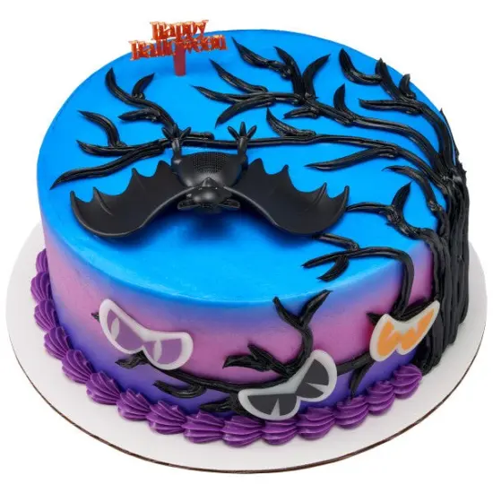 Happy Halloween Script DecoPics&reg; Cupcake Decoration, 12ct {3}