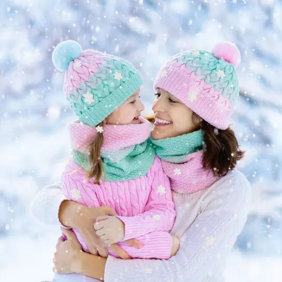 50 PCS Mini Snowflake for Craft Tiny Resin Small Christmas Embellishment Snow Shaped Craft Decoration with Storage Box for Winter Party DIY Home Decor, 3 Sizes (White) {3}