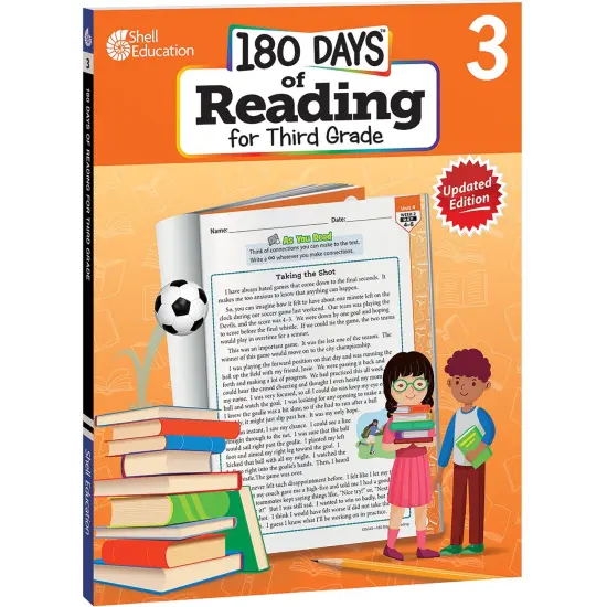 180 Days of Reading 2nd Edition, Grade 3 {1}