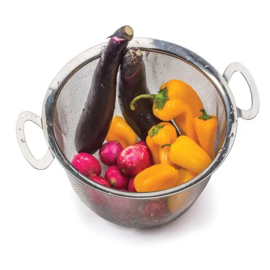 RSVP Intl Mesh Basket - Wide Rim - Large {4}