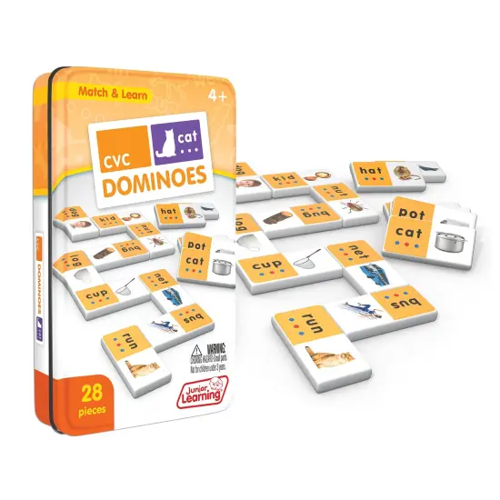 CVC Match & Learn Dominoes, Pack of 2 {3}