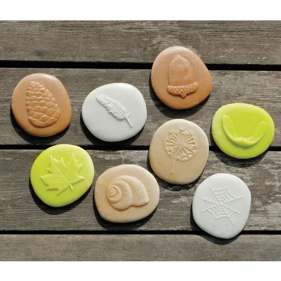 Yellow Door Let's Investigate - Nature - Set of 8 Stones {3}