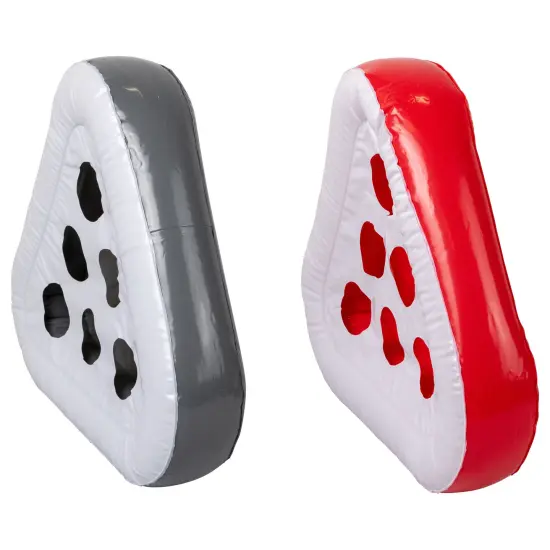 Northlight Inflatable Floating Swimming Pool Pong Game Set - 17.75" White {5}