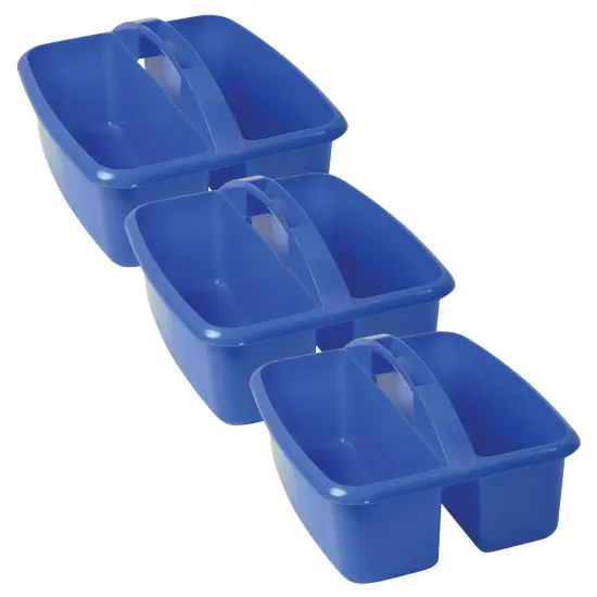 Large Utility Caddy, Blue, Pack of 3 {1}