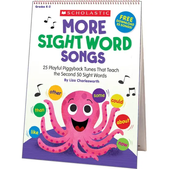 MORE Sight Word Songs Flip Chart {1}