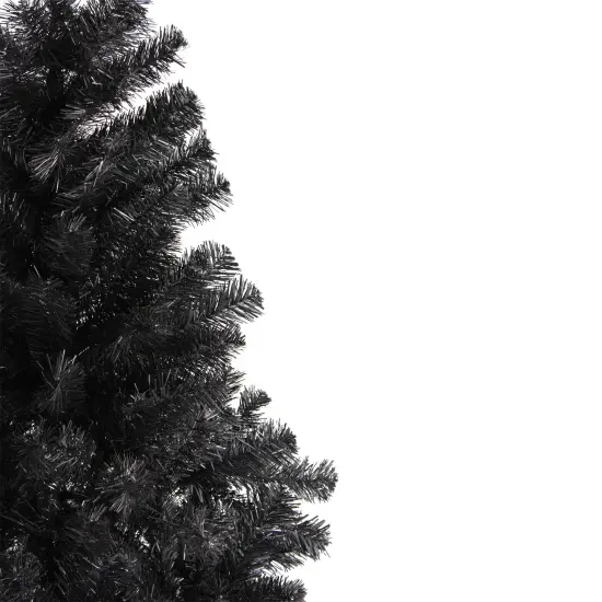 Northlight Full Colorado Spruce Artificial Halloween Tree - 4' - Black - Unlit {5}