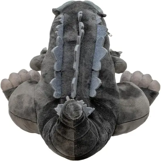 Godzilla 9 Inch Zippermouth Plush | Black and White Godzilla {3}