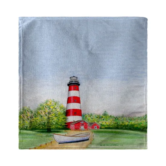 Betsy Drake Chincoteague Lighthouse, VA Beach Towel {1}