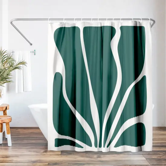 Abstract Seaweed by ArtPrink Shower Curtain 71" x 74" {1}