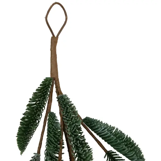 Northlight 6' Rose Gold Ball Ornaments and Berries Artificial Christmas Garland Unlit Green {6}