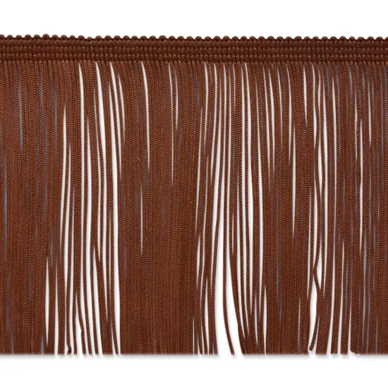 20 Yards of 4" Chainette Fringe Trim | 20 yard cut Chocolate {1}