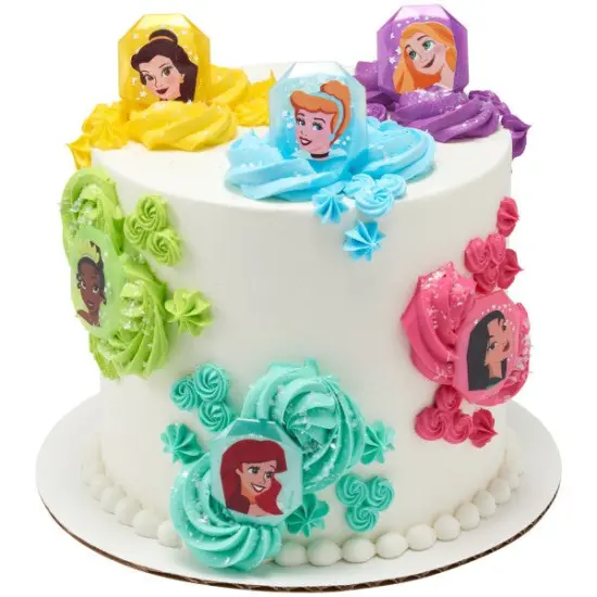 Disney Princess Characters Cupcake Rings, 12ct {4}