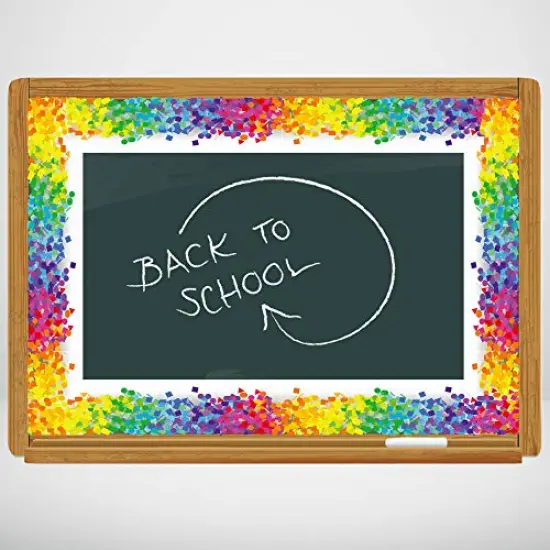 52.5 ft Bulletin Board Borders Confetti Border for Classroom Decoration {3}
