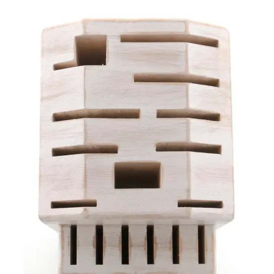 ZWILLING Pro 16-slot Knife Block - Rustic White {4}