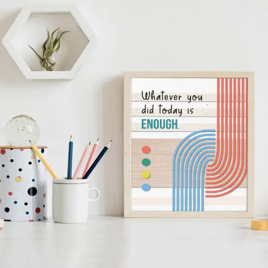 Carson Dellosa True to You 12-Piece Posters Set, Motivational 8.5" x 11" Modern Wall Art With Positive Affirmations for Bulletin Board, Door, Classroom Decor, School Counselor Office Must Haves {4}