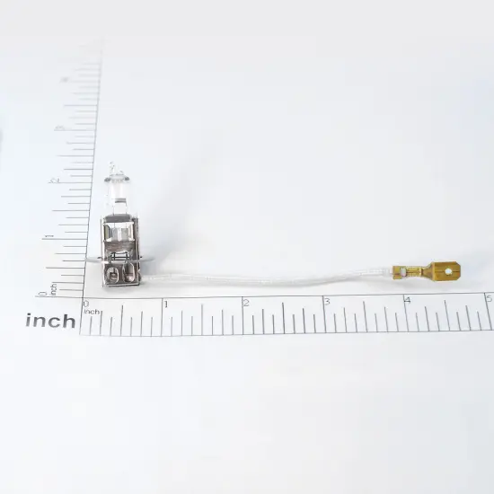 BulbAmerica H3-55 mini lamp 55w 12 volts w/ Male Connector PK22s base light bulb {4}
