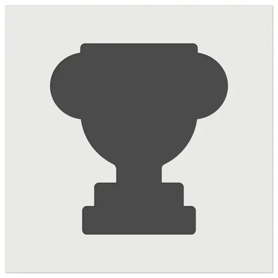 Trophy Award Solid Wall Cookie DIY Craft Reusable Stencil {2}