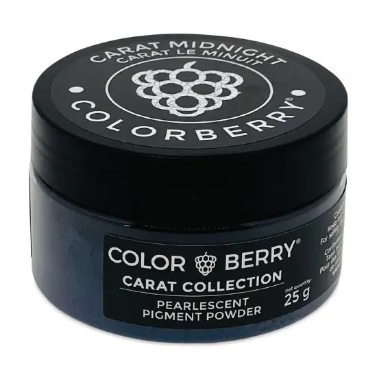 Colorberry Carat Collection Dry Resin Pigment - Midnight, 25 g, Jar {1}