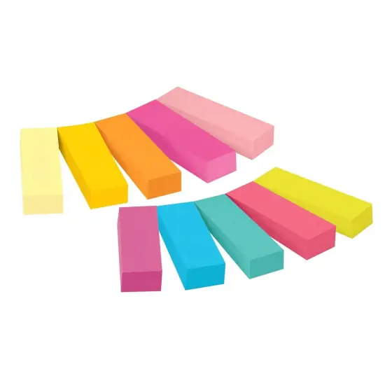 Page Markers, 50 Sheets/Pad, 10 Pads/Pack, 3 Packs {2}