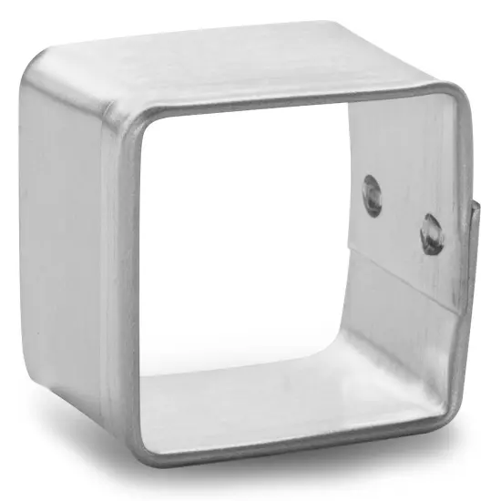 Miniature Square Cookie Cutter 0.75 in M189 - CookieCutter.com - USA Tin Plated Steel {1}