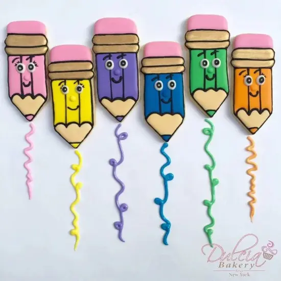 Ann Clark School Pencil Cookie Cutter 4" {4}