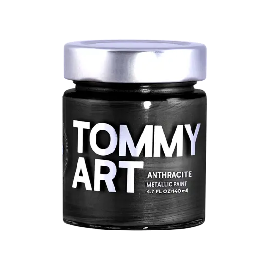 Tommy Art - Shine - Anthracite Metallic Paint 140ml {1}