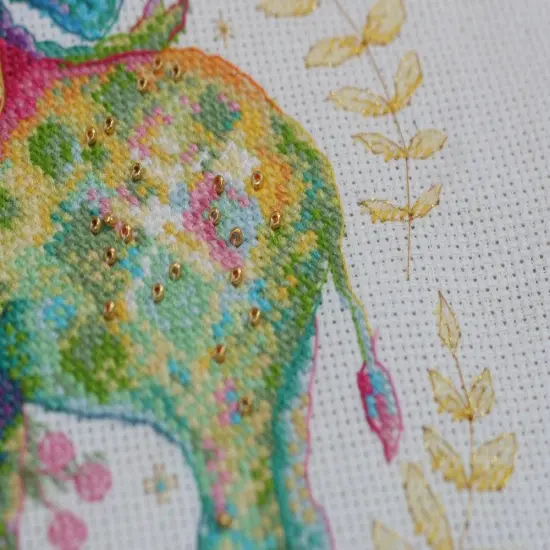 Cross-stitch kit Tender feelings {5}