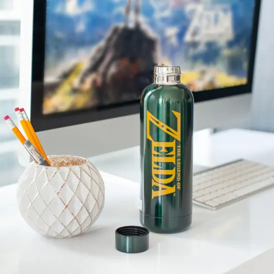 Legend of Zelda Hyrule Stainless Steel Water Bottle {7}