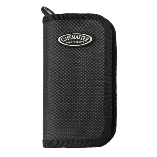 Casemaster Deluxe Black Nylon Dart Case {1}