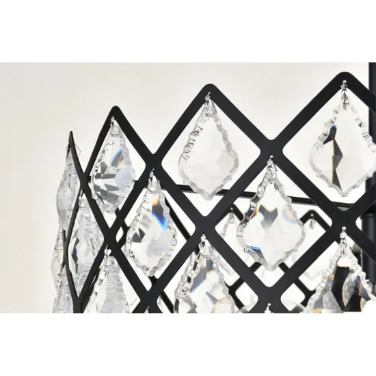 Lyla 13 inch pendant in black {5}