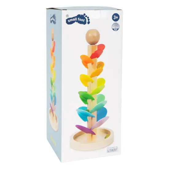Kaplan Early Learning Company Musical Wooden Marble Tree {7}