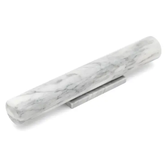Fox Run French Marble 11" Rolling Pin with Base, 3 x 13 x 3 inches {1}
